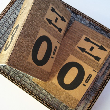 Corrupio Letterpress Zerograu