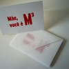 Cartão Letterpress Mãe