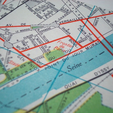 Esgotado – Mapa de Paris – 1968